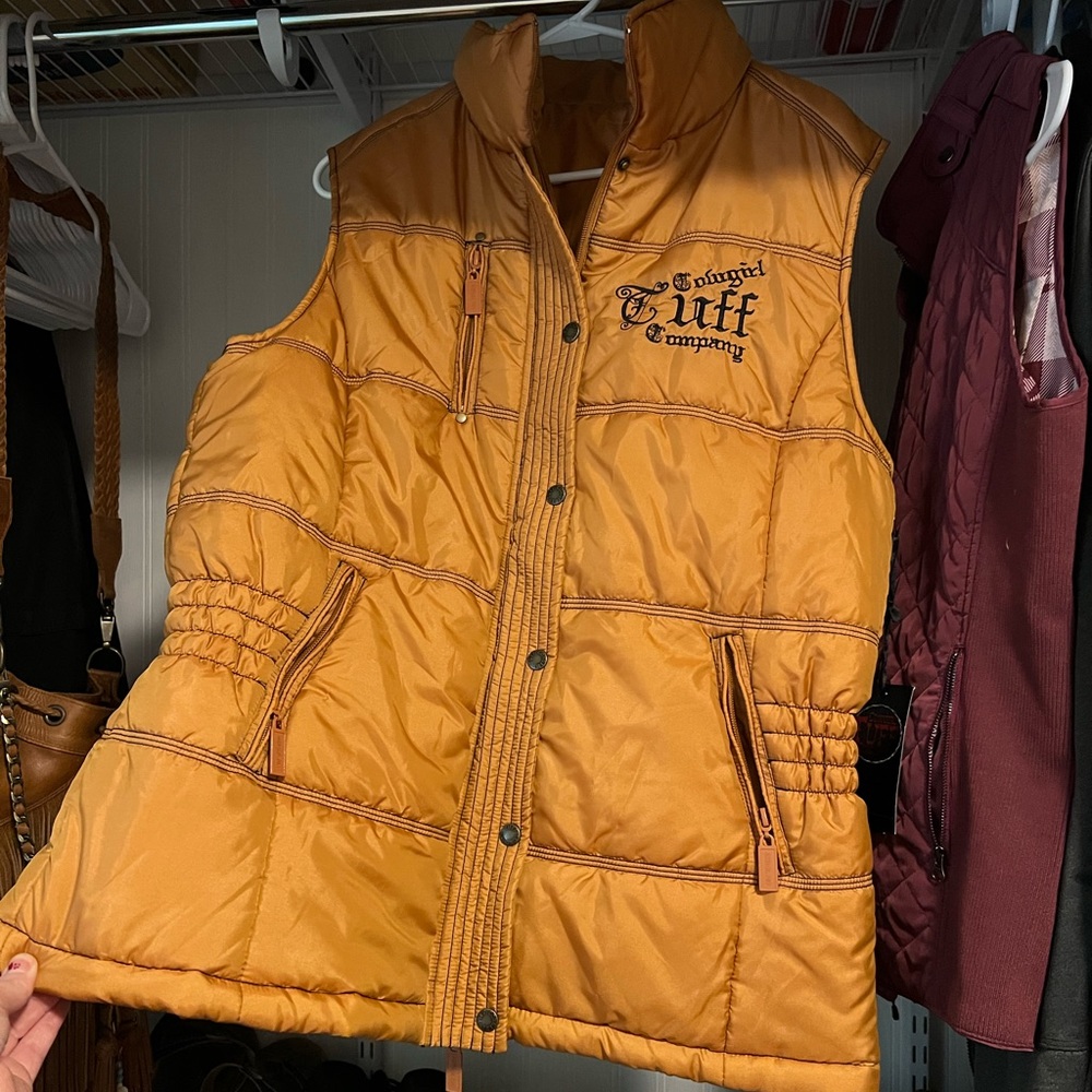 Cowgirl Tuff Co. vest Size XXL